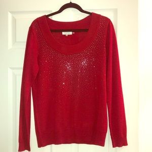 Calvin Klein Red Sweater